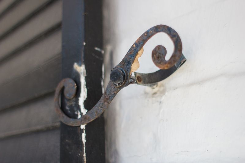 Rusty Metal Shutters