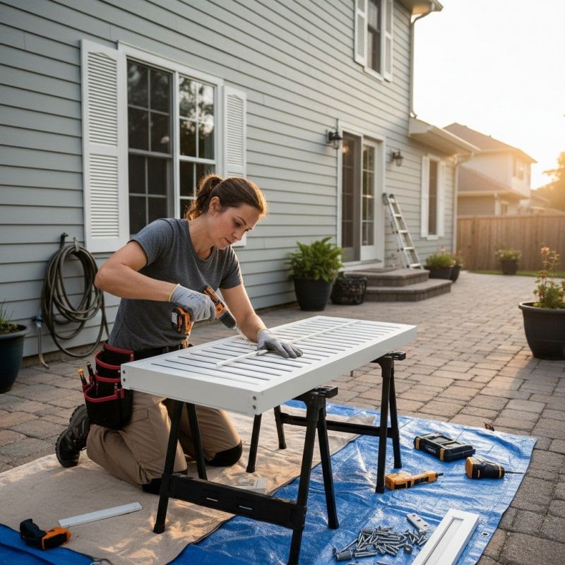 Local Exterior Shutters Repair pros at work